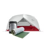 Комплект на 1 человека: палатка, спальный мешок + вкладыш + коврик