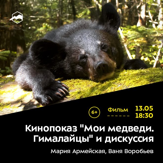 Кинопоказ «Мои медведи. Гималайцы» и дискуссия